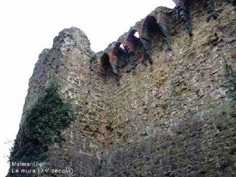 Mura di Malmantile. Particolare tratto sud 2006