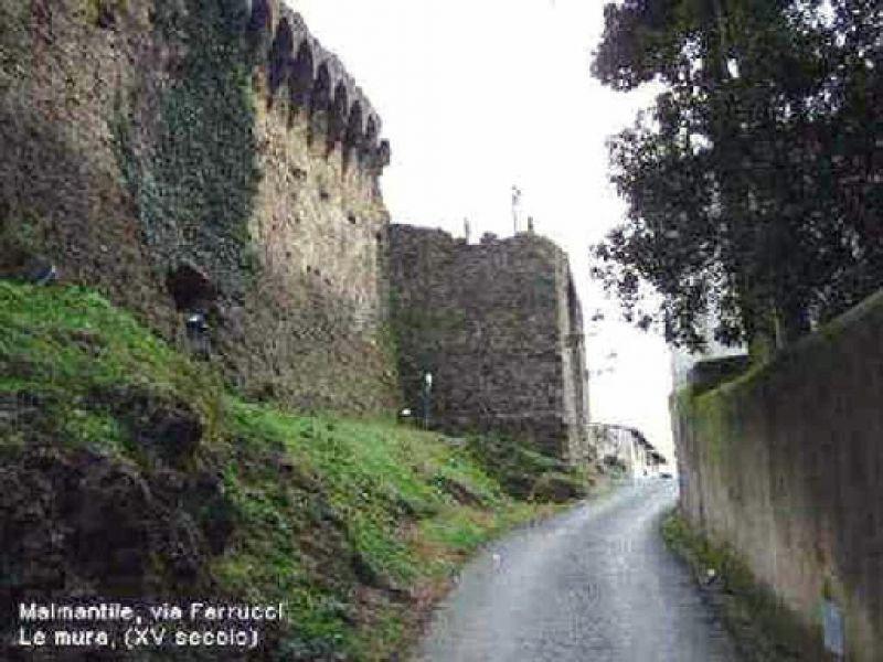 Mura di Malmantile. Via Ferrucci, tratto sud e Porta Pisana 2006