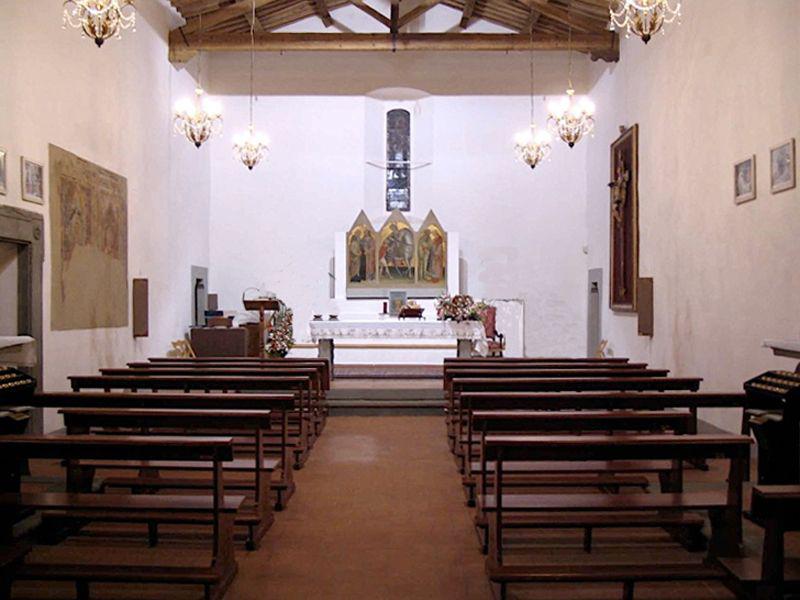 Carcheri, chiesa di San Martino (interni 2011) | Lastra a Signa
