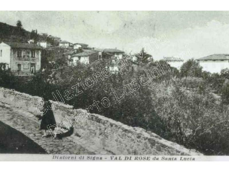 San Martino Val di Rose da Santa Lucia - 1927 | Lastra a Signa