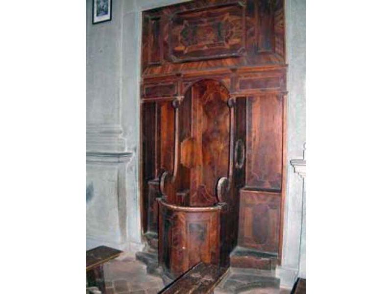 Confessionale (Antonio Tronci 1746-1747) | Santa Maria alle Selve (Lastra a Signa 2005)
