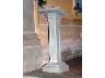 Leggio in pietra scolpito a mano  proveninete dalla cave della Gonfolina | Santa Maria alle Selve (Lastra a Signa 2005) (imm. 25 di 30)