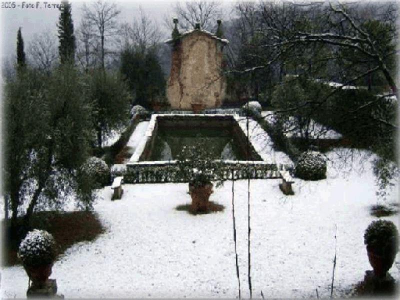 Selve, Bellosguardo vasca innevata. Gennaio 2005 | Lastra a Signa