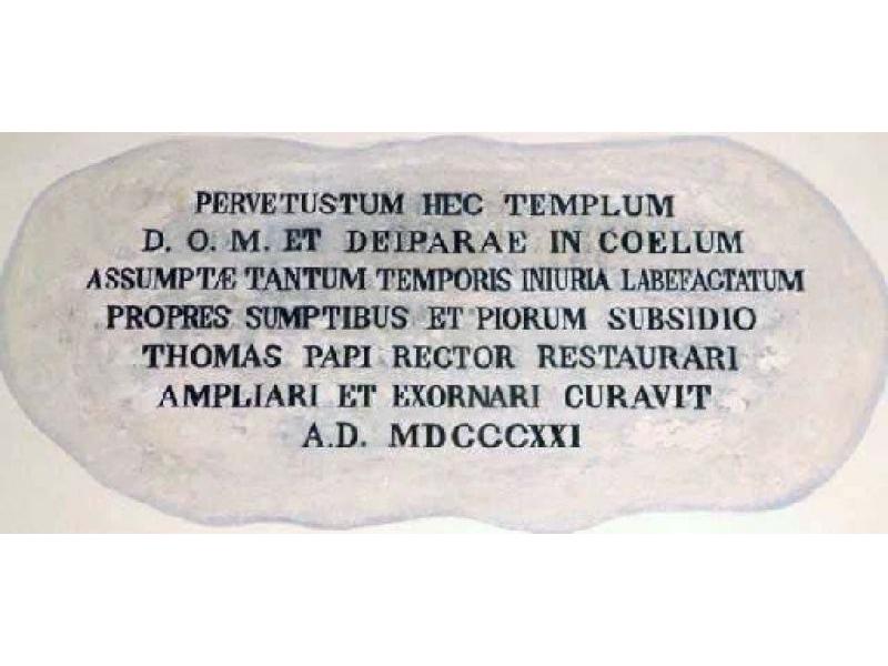 Pervetustum hec templum 2005 | Castagnolo di Lastra a Signa
