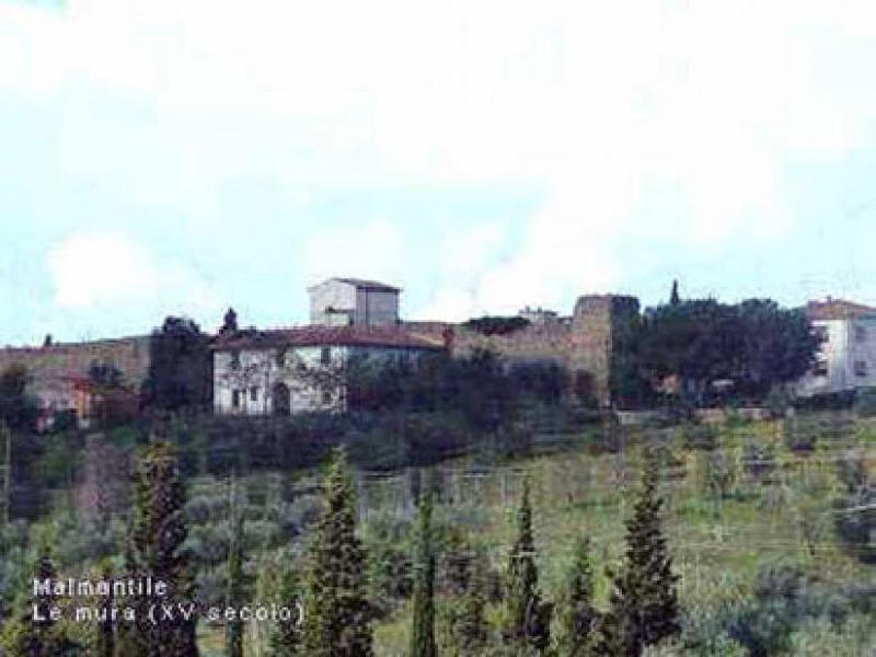 Malmantile, mura del XV secolo<br>2005