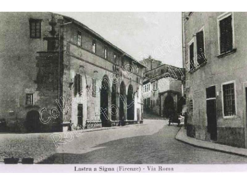 Lastra a Signa Via Roma - 1930