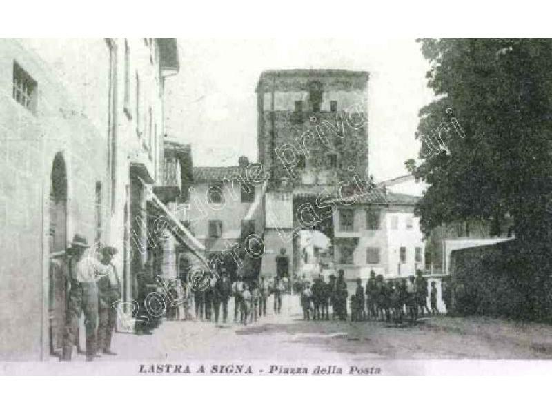 Lastra a Signa. Piazza della Posta 1919