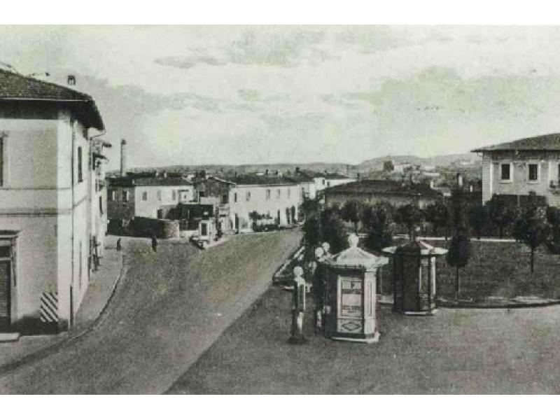 Lastra a Signa Via Provinciale presso La Posta 1940