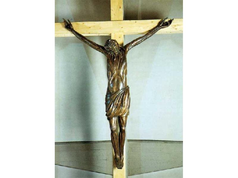 Crocifisso bronzeo - Antonio Manzi (Chiesa della Natività di Lastra a Signa) 2005