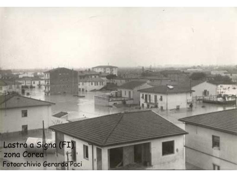 Lastra a Signa, zona Corea 4 novembre 1966 | Lastra a Signa