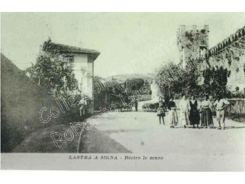 Lastra a Signa. Via Brunelleschi 1921 | Mura di,Lastra a Signa