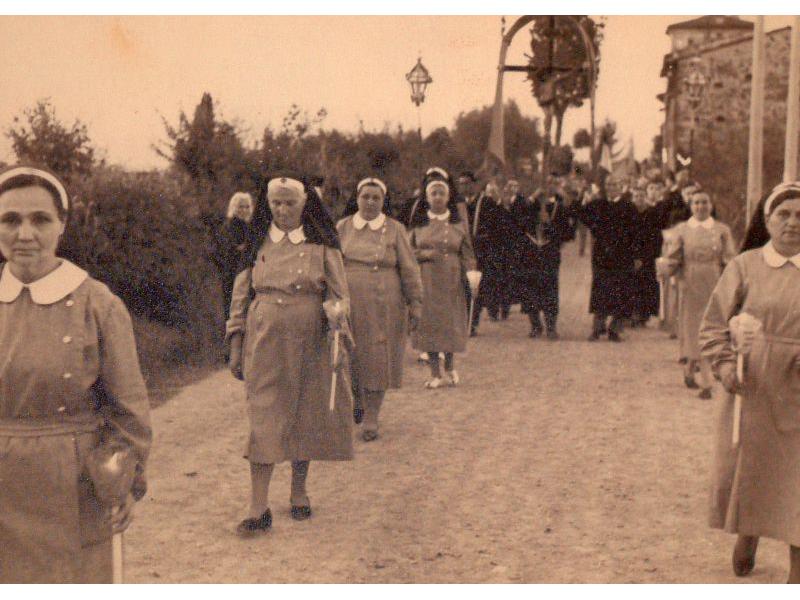 Processione religiosa 1950 circa