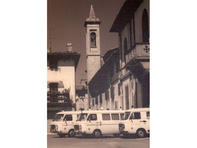 Sede dell'Ariconfraternita in una foto d'epoca 1950 