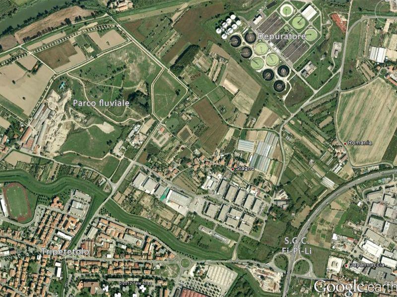 Stagno di lastra a Signa, panorama 2008