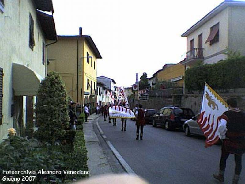 Festa medievale di Malmantile, corteo figuranti (2007)