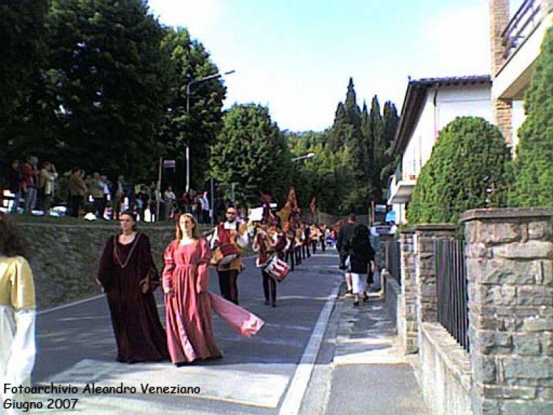 Festa medievale di Malmantile, corteo figuranti (2007)