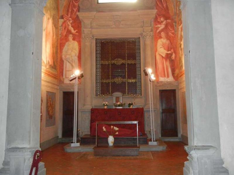 Abazia di Badia a Settimo, interno della chiesa 2011