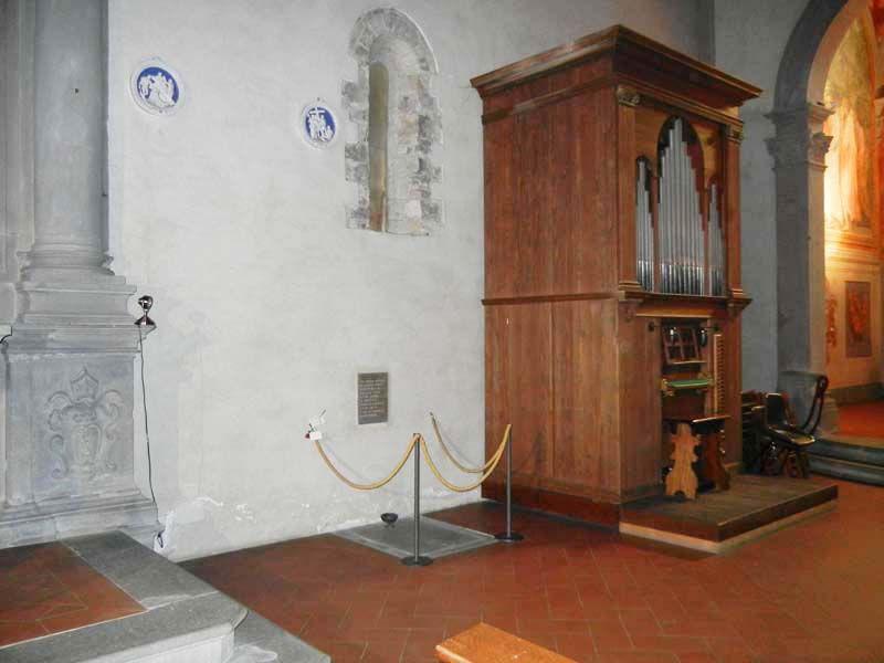 Abazia di Settimo, Sepoltura di Dino Campana foto 2011
