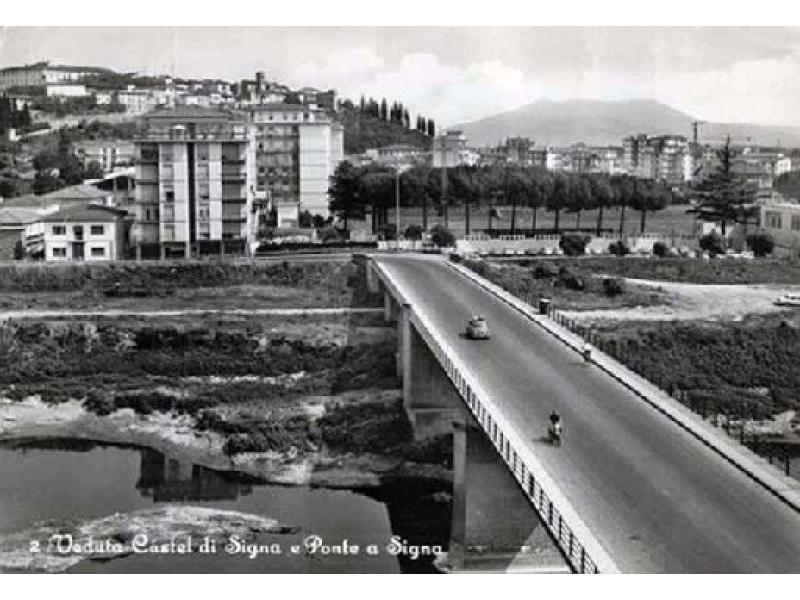 Signa, Ponte sull`Arno 1966