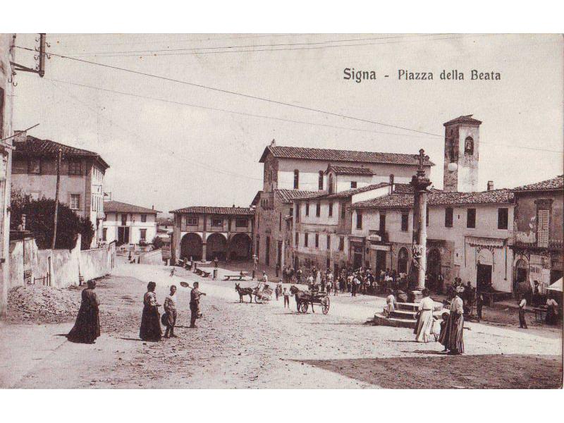 Signa, Piazza della Beata Giovanna 1940