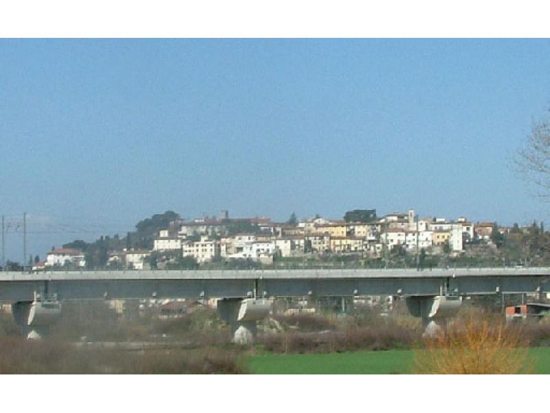 Castel di Signa da Via Brunelleschi in Lastra (2007)