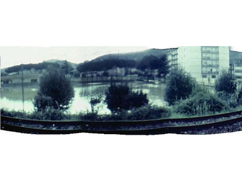 Campo sportivo di Signa, alluvione del 1966