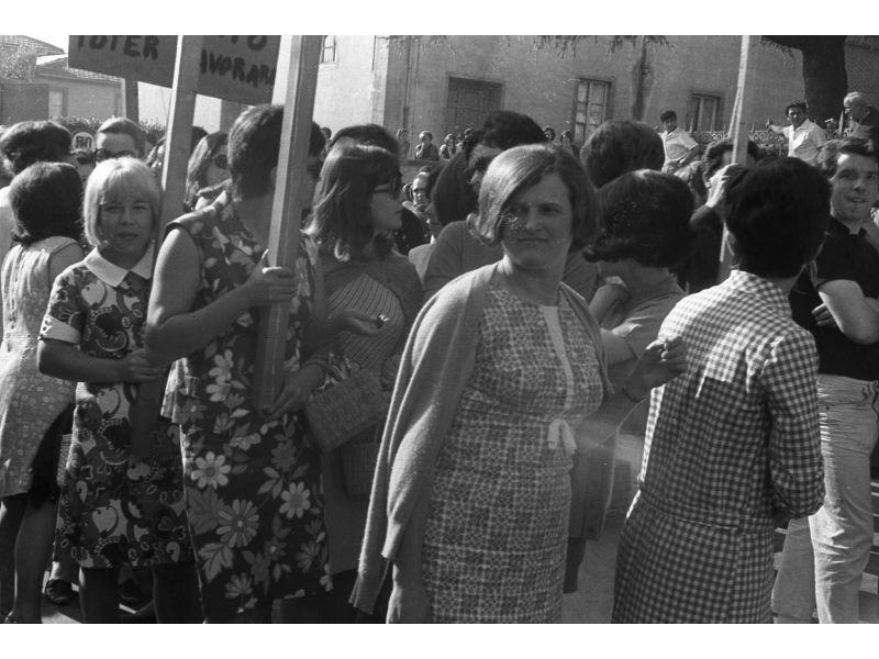 Manifestazione poolare per la salvezza della Columbus anno 1968