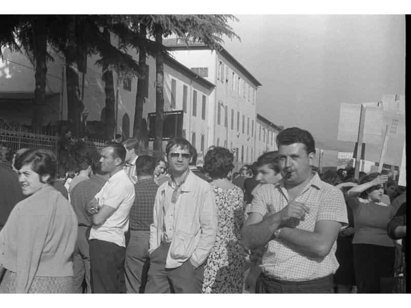 Manifestazione poolare per la salvezza della Columbus anno 1968