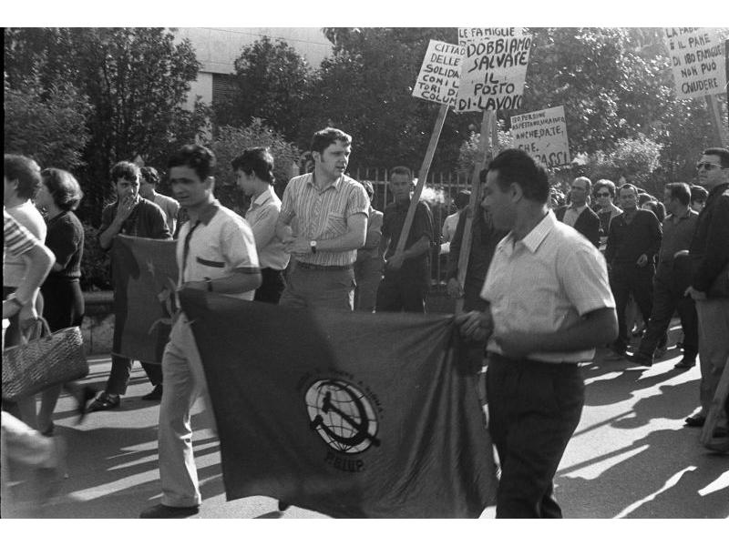 Manifestazione poolare per la salvezza della Columbus anno 1968