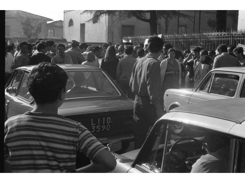 Manifestazione poolare per la salvezza della Columbus anno 1968