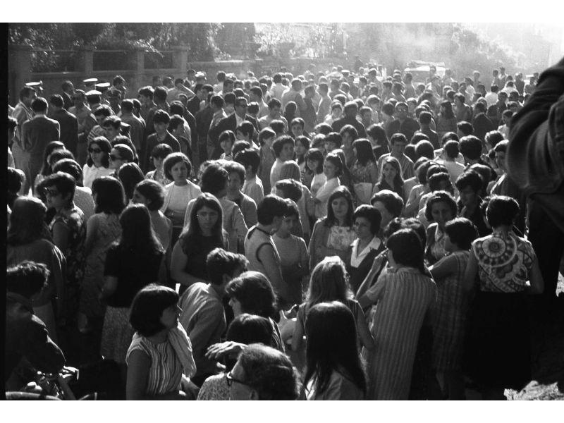 Manifestazione poolare per la salvezza della Columbus anno 1968