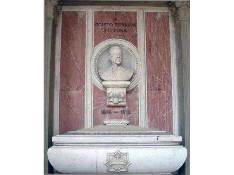 Egisto Ferroni - Monumento funebre