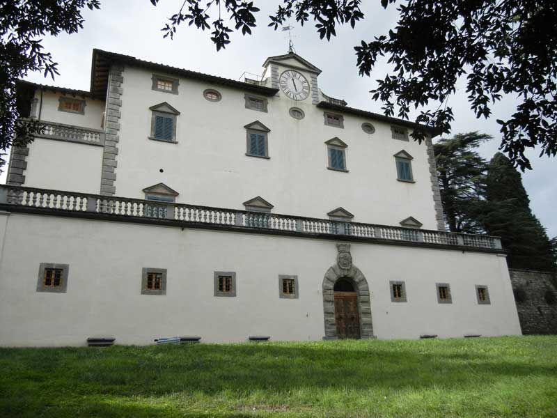 Villa delle Selve, lato nord 2012