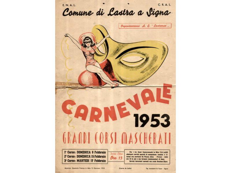Carnevale a Lastra a Signa 1953
