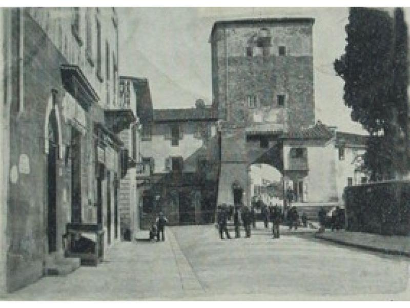 Lastra a Signa. La Posta con Porta di Baccio 1925