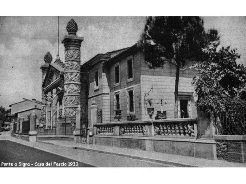 Ponte a Signa, Palazzo dei Sindacati 1930