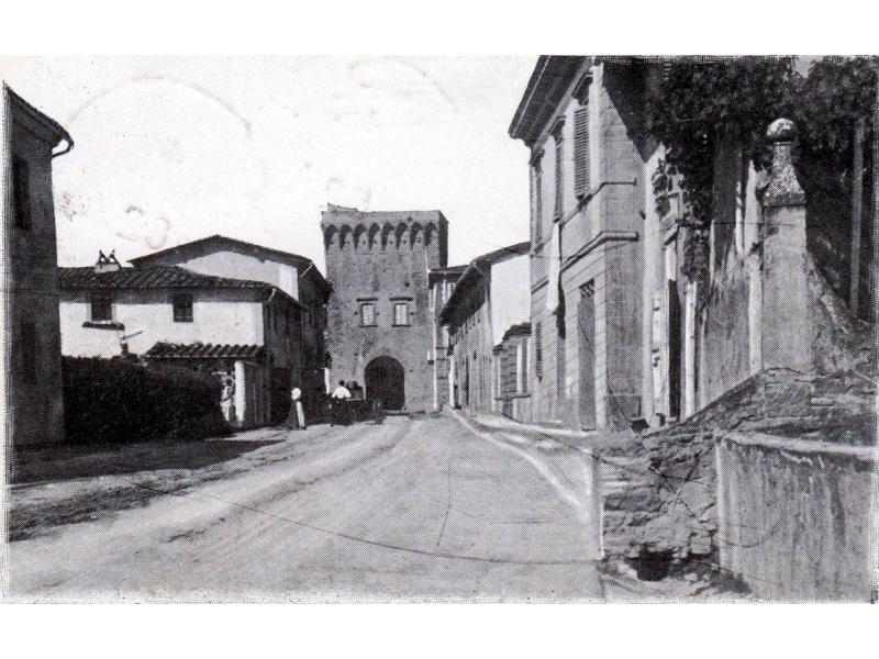 Lastra a Signa. Porta Fiorentina (1890) | Mura di,Lastra a Signa