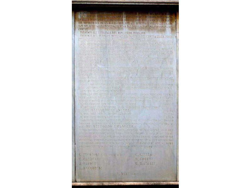 Plebiscito del popolo Toscano