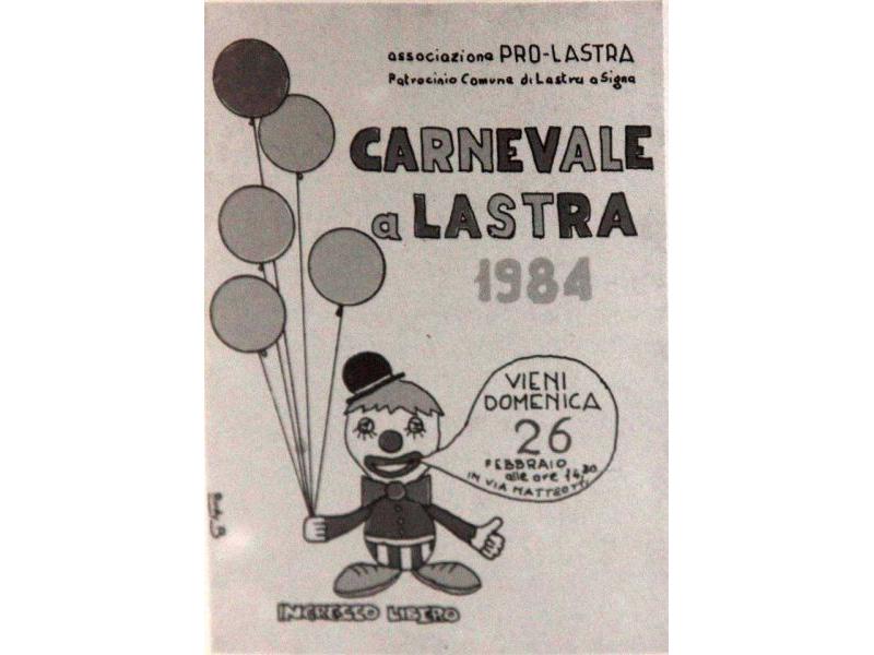Carnevale a Lastra a Signa 1984