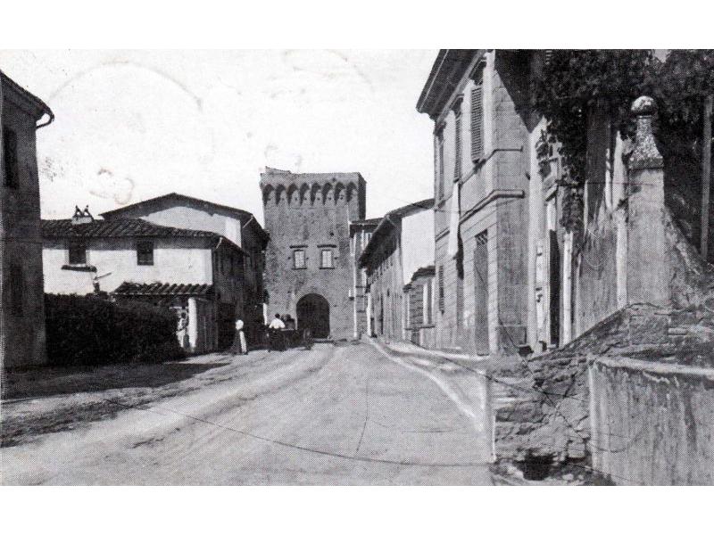 Lastra a Signa. Le Merci e Porta Fiorentina 1913