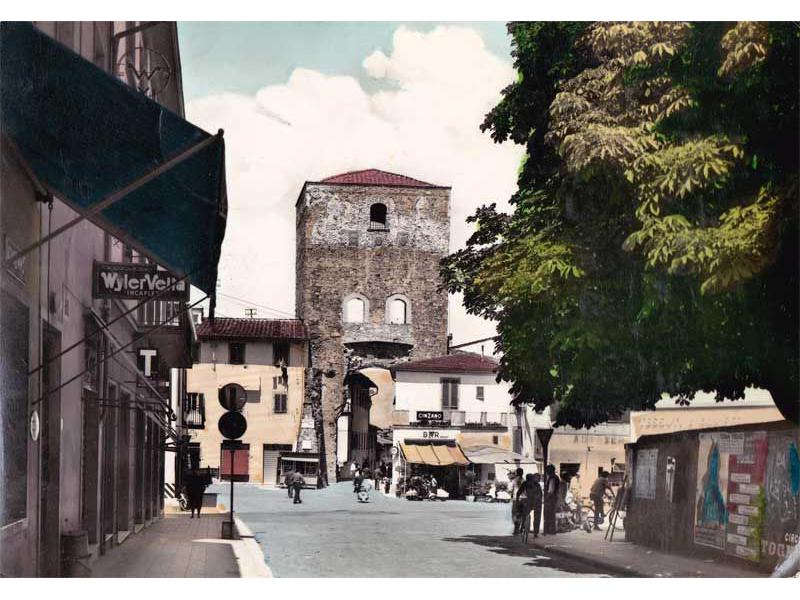 Lastra a Signa. La Posta con Porta di Baccio 1960