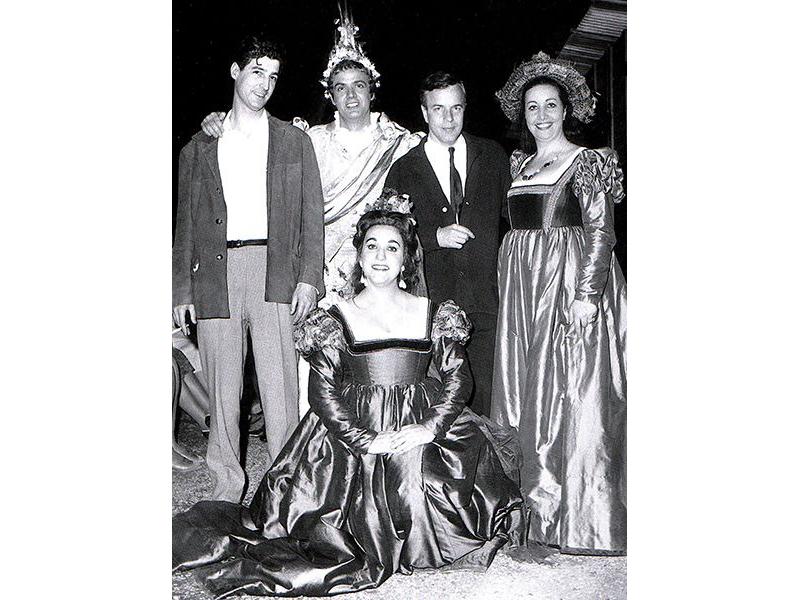 W.Baccacini, M.Stecchi, F.Zeffirelli, L.Londi e F.Rafanelli in 