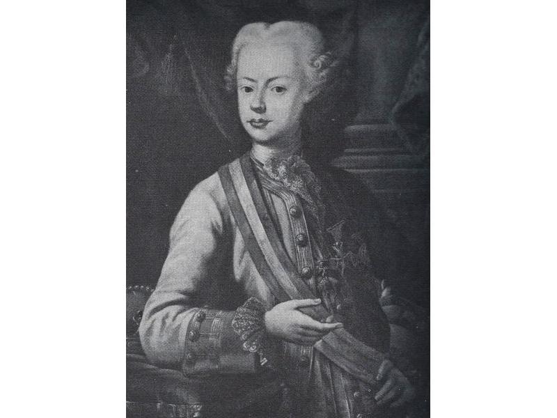 Pietro Leopoldo. Vienna, 5 maggio 1747 – 1° marzo 1792 - Granduca di Toscana (1765-1790) qui in età giovanile