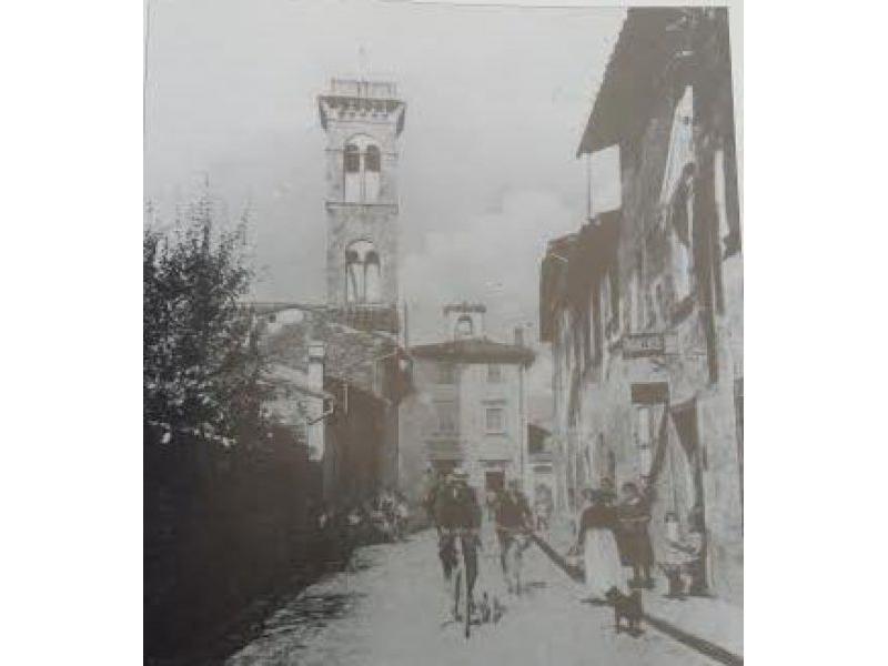 Uno scorcio di San Donnino (foto d'epoca)