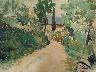 paesaggio olio su faesite cm 98x128 (imm. 3 di 10)