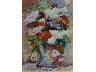 FIORI 80X80 ACRILICO SU TELA (imm. 8 di 10)