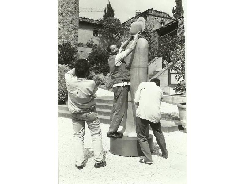 IL VIAGGIATORE VEDE SOLO QUELLO CHE SA,Montelupo Fiorentino 1996