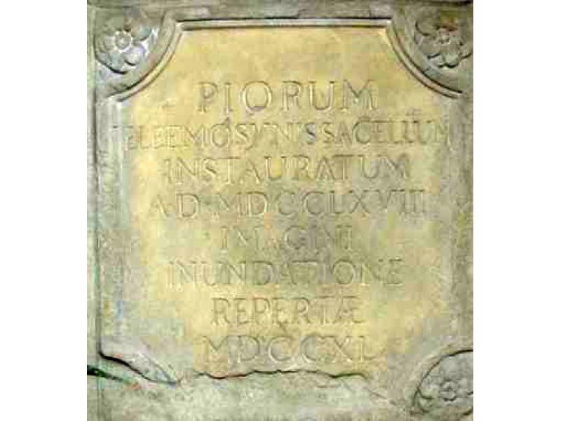 Madonna della Tosse anno 1768