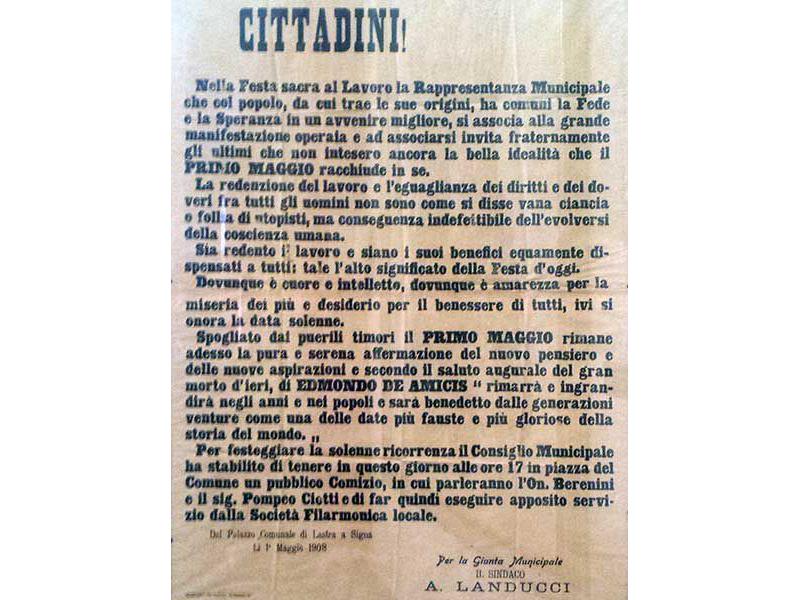 Festa del primo maggio 1908
