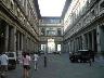 Firenze, loggiato degli uffici. Agosto 2003 (imm. 4 di 4)